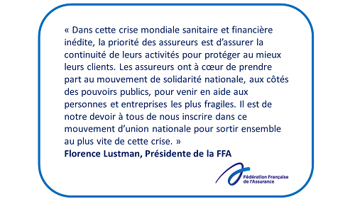 Coronavirus : les assureurs se mobilisent et annoncent de nouvelles mesures exceptionnelles pour protéger les personnes et les entreprises les plus impactées par le virus Covid-19
